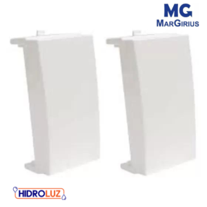 MODULO CEGO EMBALAGEM C/ 2 UNIDADES BRANCO SLEEK