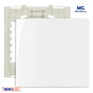 PLACA 4X4 CEGA BRANCO C/ SUPORTE SLEEK