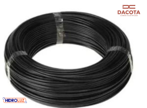 CABO 0.50 MM FLEXIVEL 750V PRETO